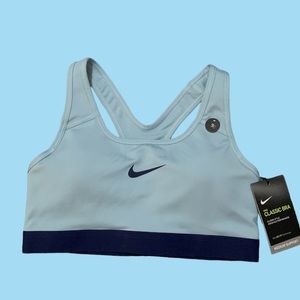 Nike Womens Classic Padded Sports Bra Dri Fit Technology Exercise Size Small
